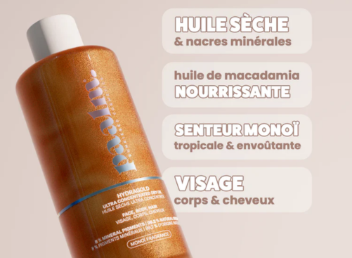 Huile pailletée Hydragold - Paalm 100mL